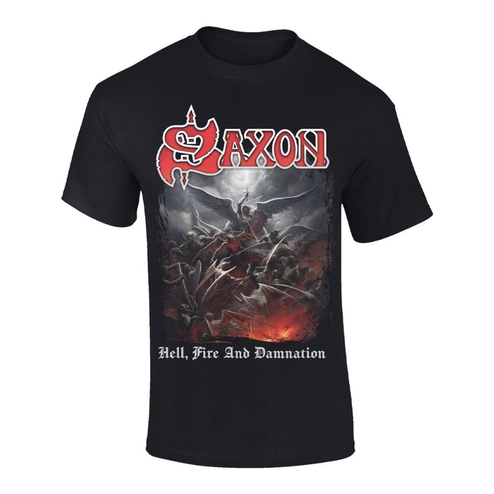 Saxon Hell Fire And Damnation T-Shirt